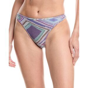 Ramy Brook Womens Isla Bikini Bottom, Purple